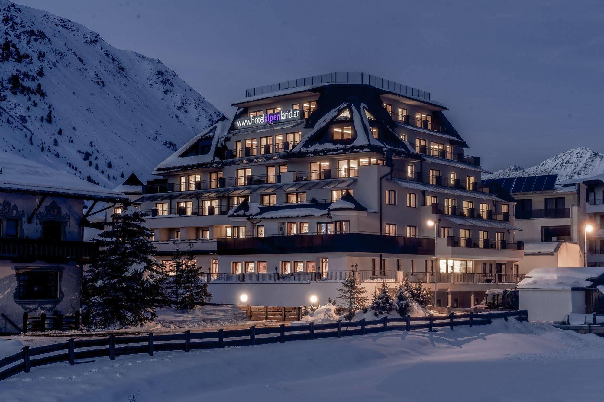 Hotel Alpenland Obergurgl Eksteriør bilde