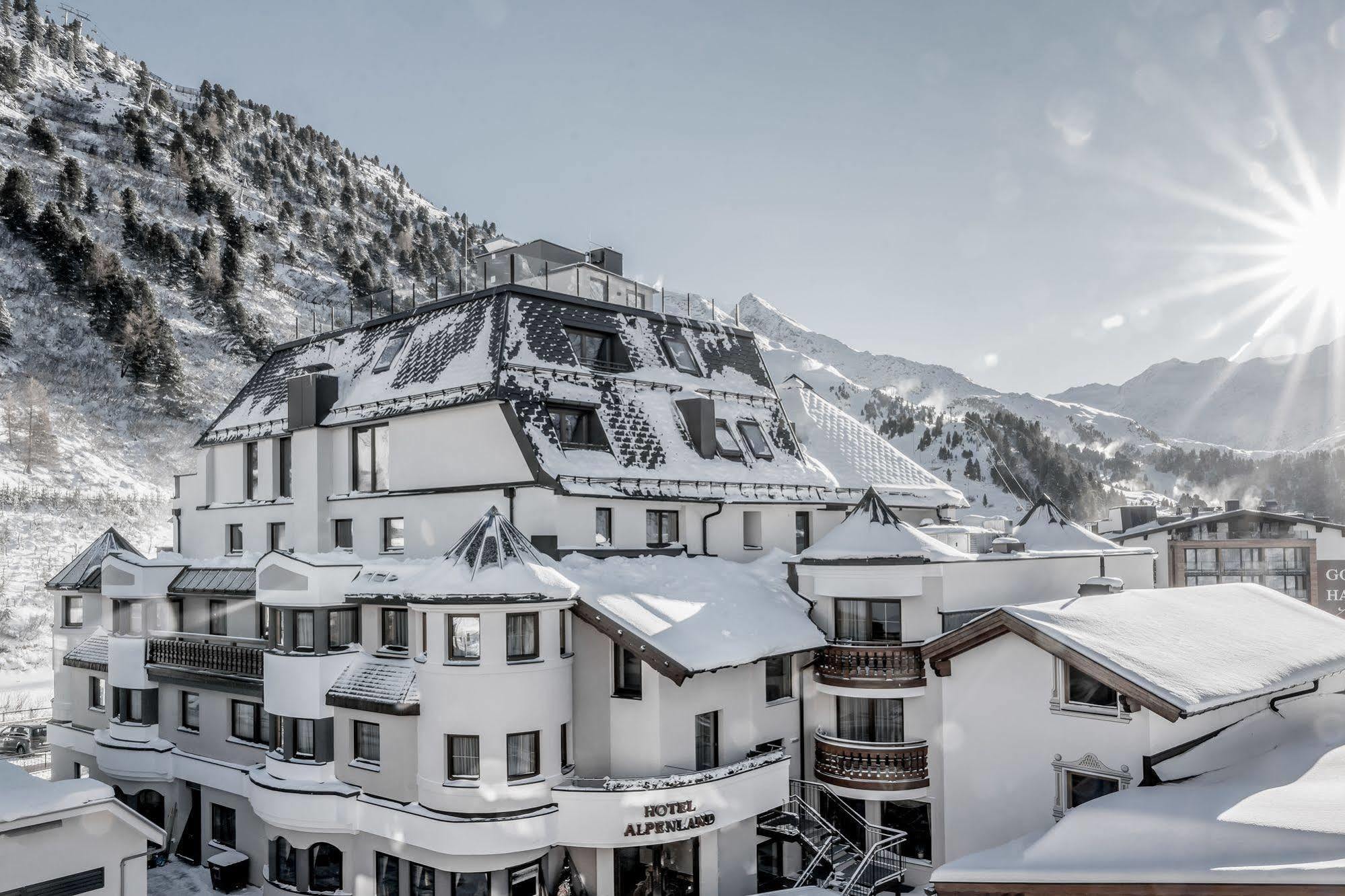 Hotel Alpenland Obergurgl Eksteriør bilde